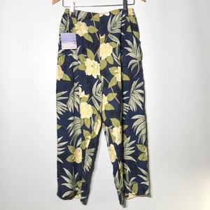 Anna Ocean 100% silk dress pants